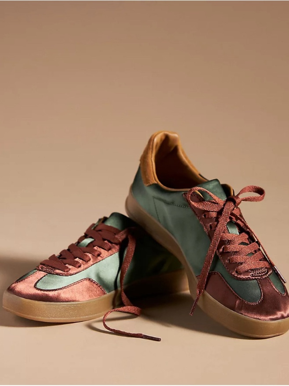 NWOT Jeffrey Campbell satin keys sneakers